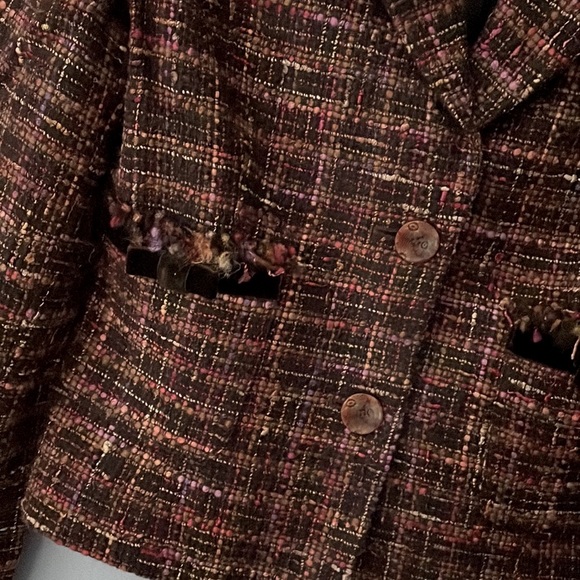 Express Tweed Cropped Blazer - Picture 2 of 9